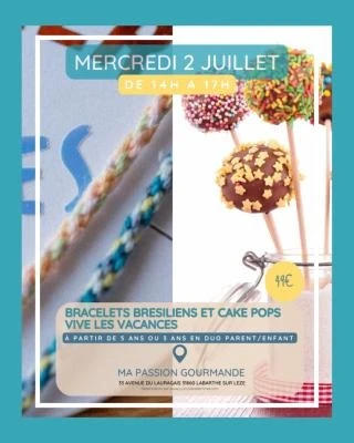 Atelier double activités - enfants - spécial vacances